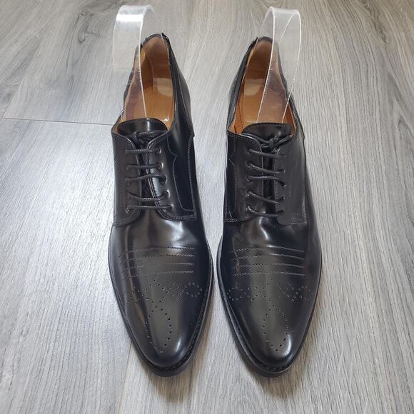 The Office of Angela Scott Shoes Miss Button Deltoy Women 40 Oxford Heels Witch - Picture 2 of 16